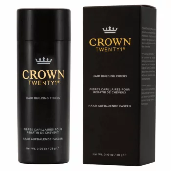 Crown Twenty1 Hair Fibers Hair Loss Concealer - 28g (75 Day Supply)